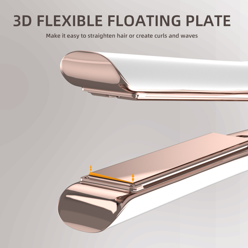 Fer plat à anions Led Nano Tourmaline rapide avec température réglable